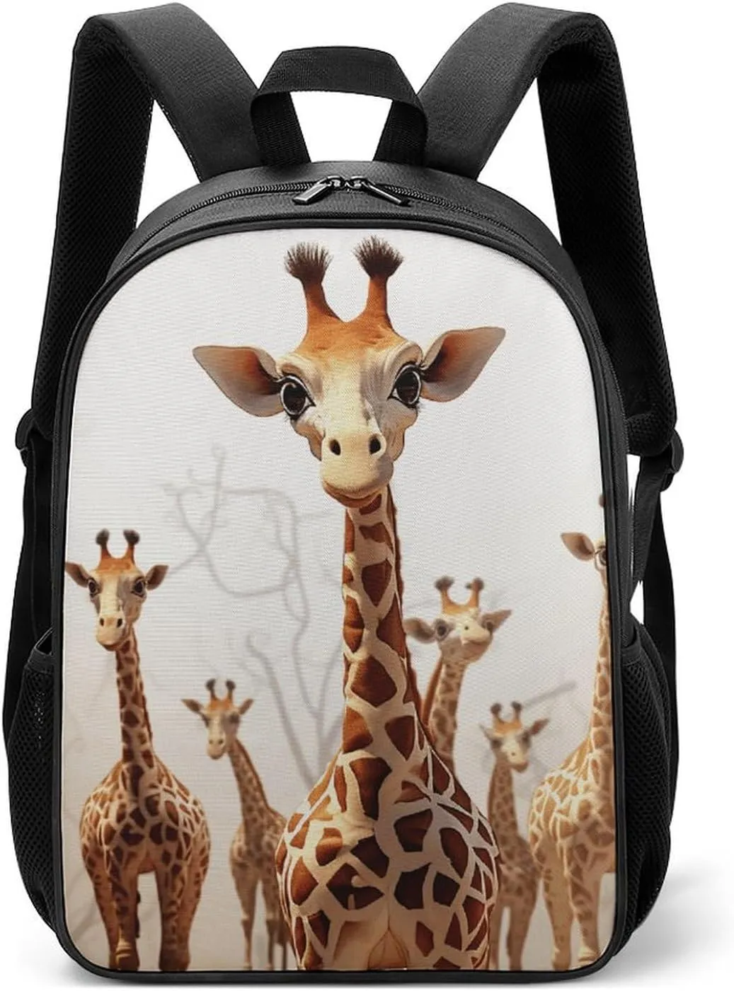 Stylish Backpack, Cute Cartoon Funny Giraffes Print Durable Backpack Travel Backpack Hiking Backpack Ergonomic Backpack Comfortable Backpack