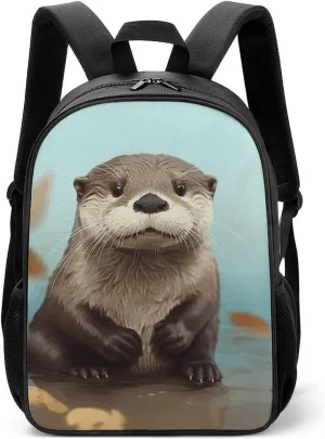 Stylish Backpack, Cute Otter Print Durable Backpack Travel Backpack Hiking Backpack Ergonomic Backpack Comfortable Backpack