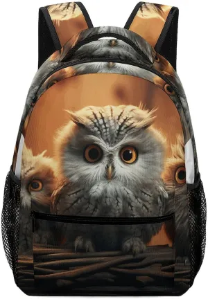 Stylish Backpack, Cute Owl Print Durable Backpack Travel Backpack Hiking Backpack Ergonomic Backpack Comfortable Backpack