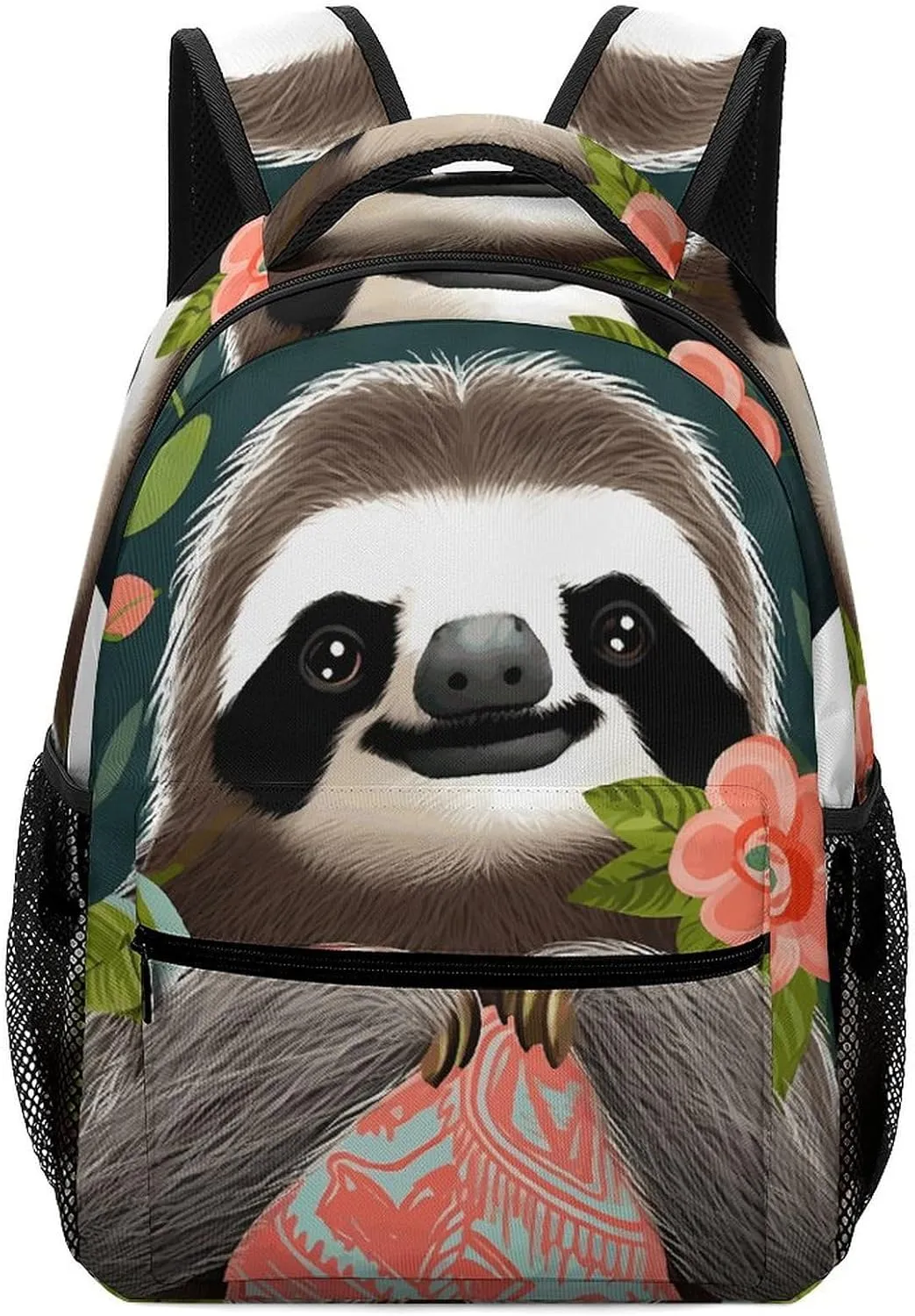 Stylish Backpack, Cute Sloth Print Durable Backpack Travel Backpack Hiking Backpack Ergonomic Backpack Comfortable Backpack