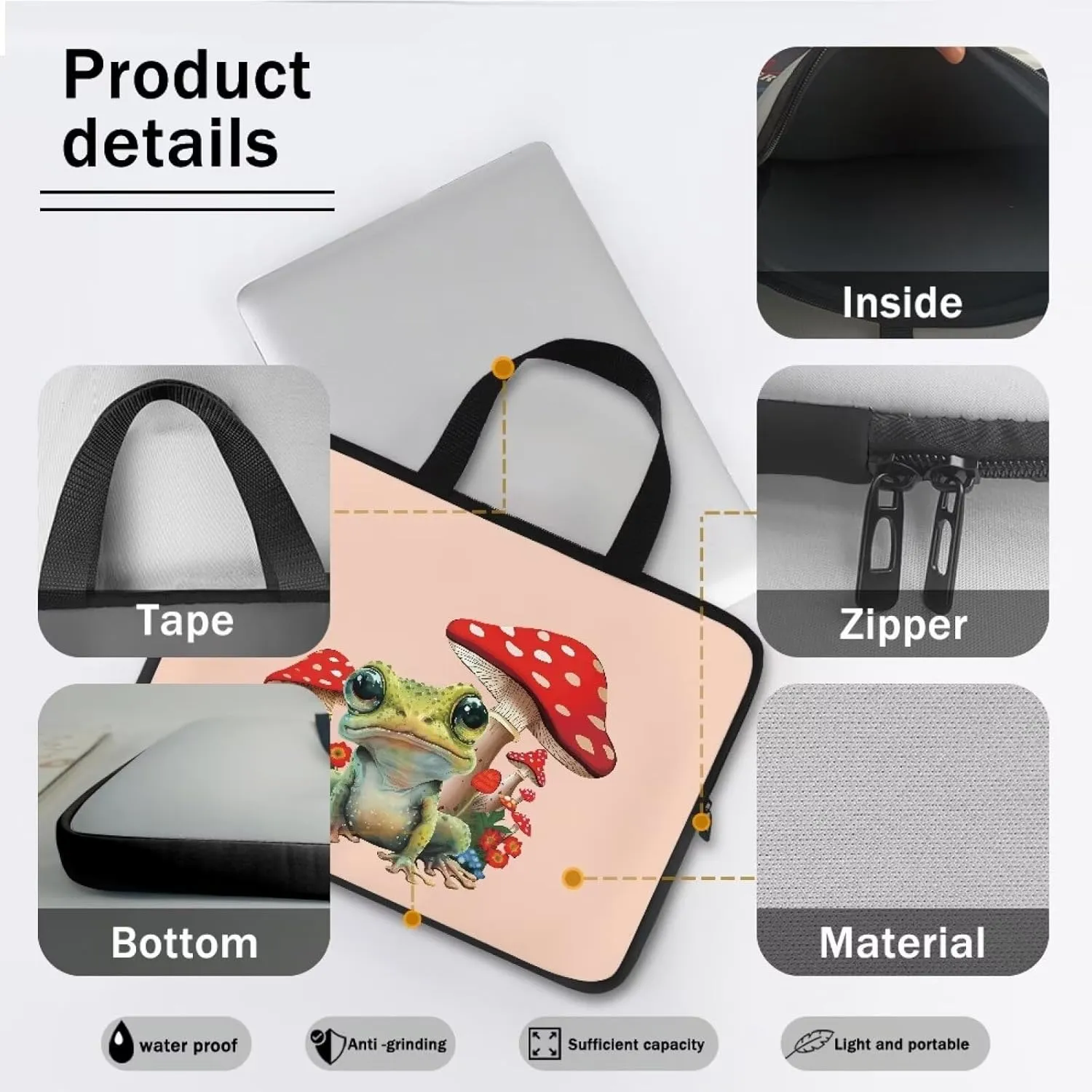 Stylish Laptop Bag for Women 15.6In,17.3In Laptop Carrying Case for Men,Laptop Sleeve Bag Laptop Shoulder Bag Holder
