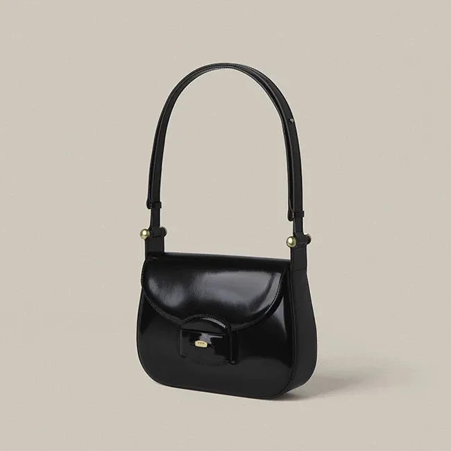 Suede Saddle Bag