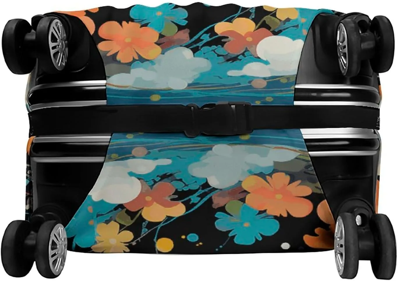 Suitcase Covers for Luggage Rainbow Cartoon Panda Fashion Luggage Cover Washable Protector Waterproof Suitcase Cover Anti-scratch Travel Suitcases Covers Case for 19-32 Inch Luggages M