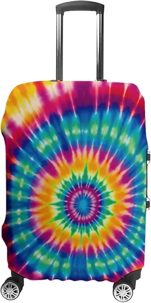 Suitcase Covers for Luggage Tie Dye Pattern Fashion Luggage Cover Washable Protector Waterproof Suitcase Cover Anti-scratch Travel Suitcases Covers Case for 19-32 Inch Luggages L
