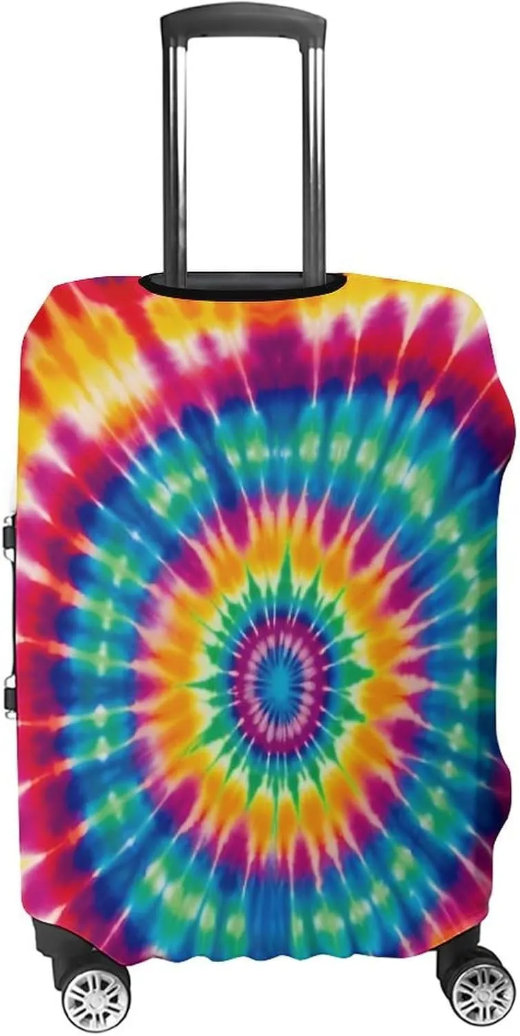 Suitcase Covers for Luggage Tie Dye Pattern Fashion Luggage Cover Washable Protector Waterproof Suitcase Cover Anti-scratch Travel Suitcases Covers Case for 19-32 Inch Luggages L