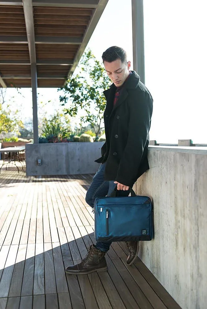 SUM Lightweight 15 inch Laptop Shoulder Work Organizer Bag for MacBook Pro, HP Envy, Chromebook X360, MSI GS66, LG Gram