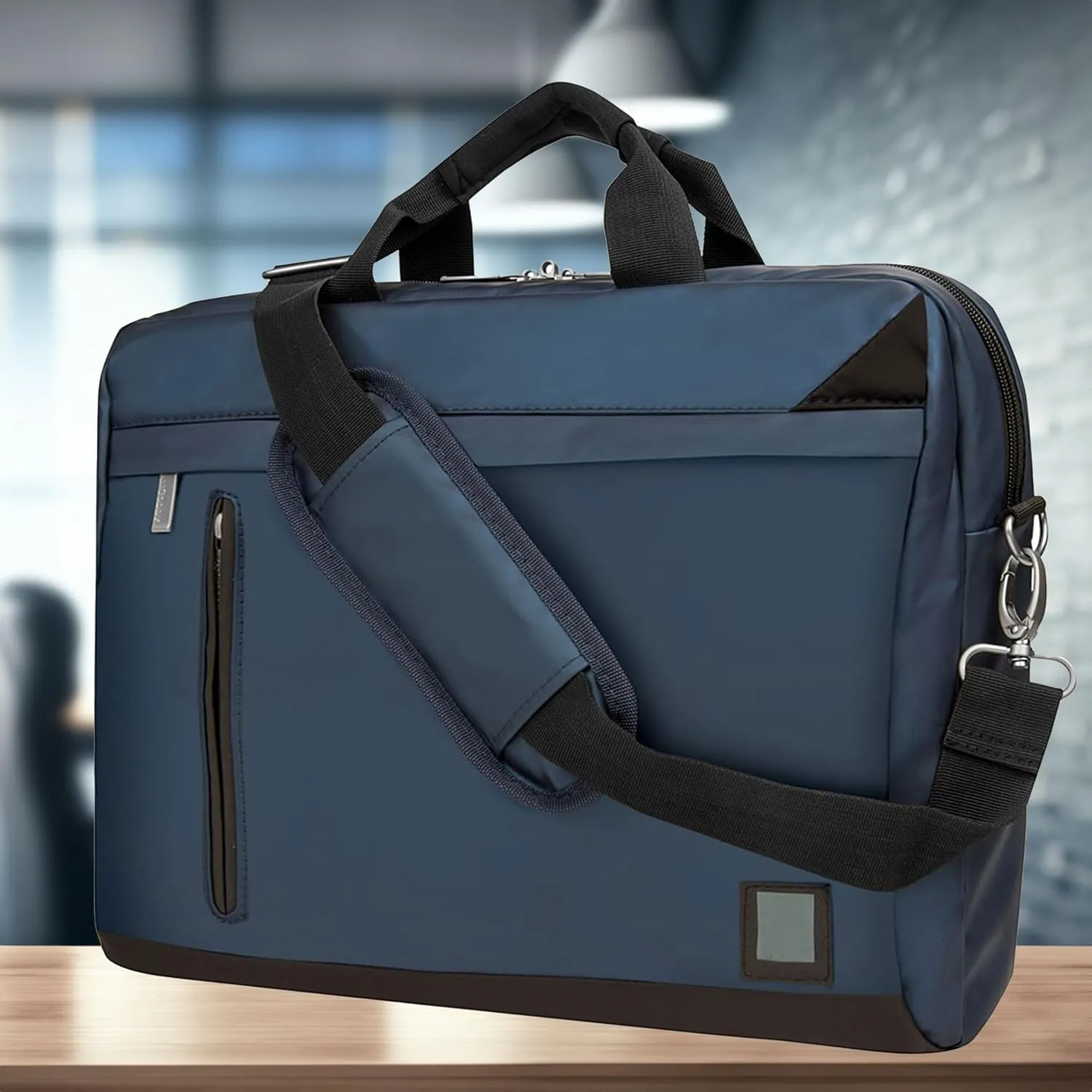 SUM Lightweight 15 inch Laptop Shoulder Work Organizer Bag for MacBook Pro, HP Envy, Chromebook X360, MSI GS66, LG Gram