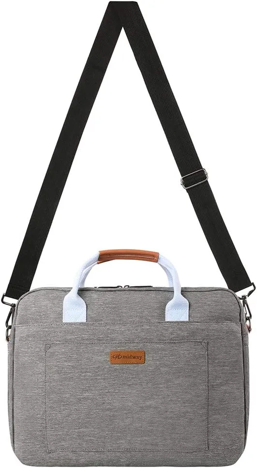 Sumac Handy Bag 16" Laptop Carrying Case Chromebook Tablet Holder Padded Compartment, Accessories Pocket, Water Resistant