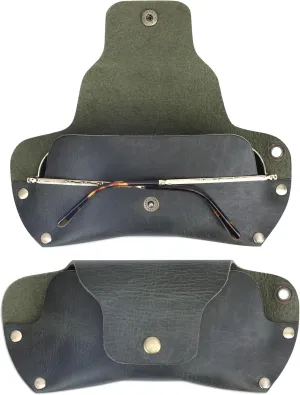 Sunglasses Cases Leather Eyeglass Pouch with Lanyard Portable Soft Eye Glass Case Sunglass Storage Box
