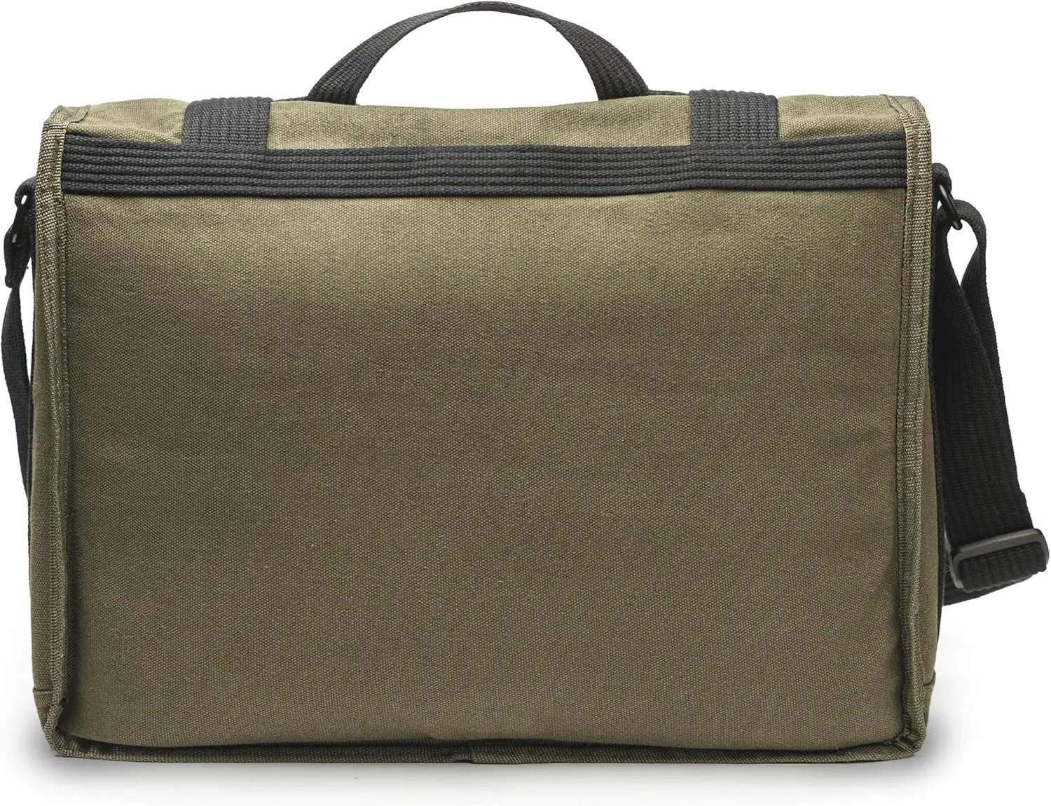 Sweetbriar Classic Premium Messenger Bag with Laptop Compartment - Canvas Bag Fits up to 17" Laptops