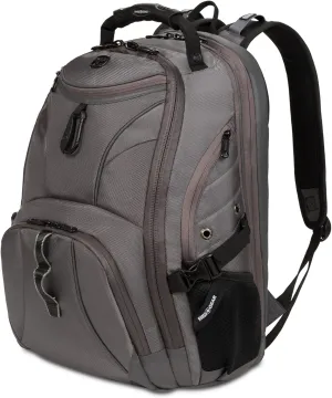 SwissGear 1900 Scansmart TSA 17 Laptop Backpack, Sting Grey Ballistic, 19-Inch