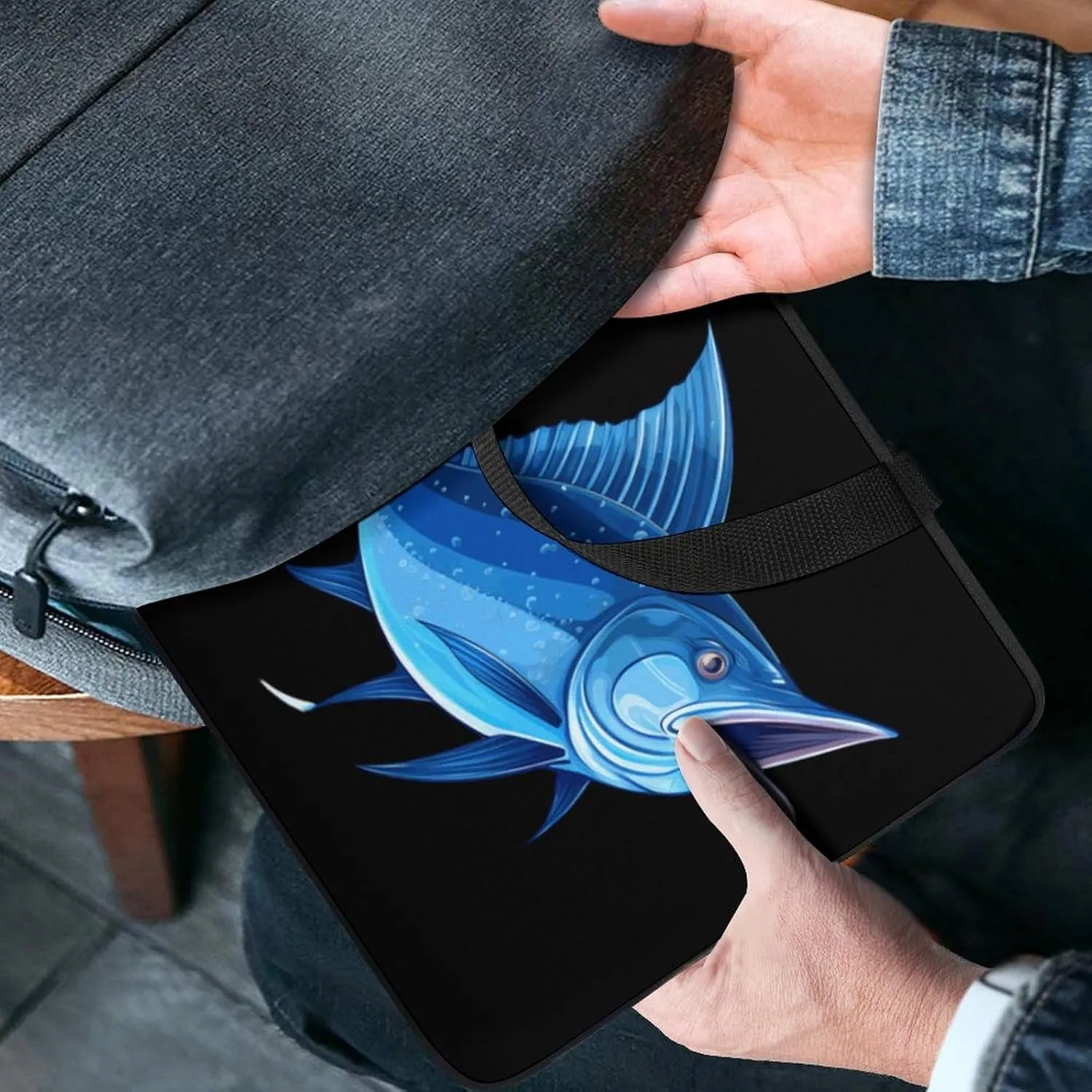 Swordfish Marlin Sailfish Laptop Bag Carrying Case Computer Protective Sleeve Case Briefcase for Men Women