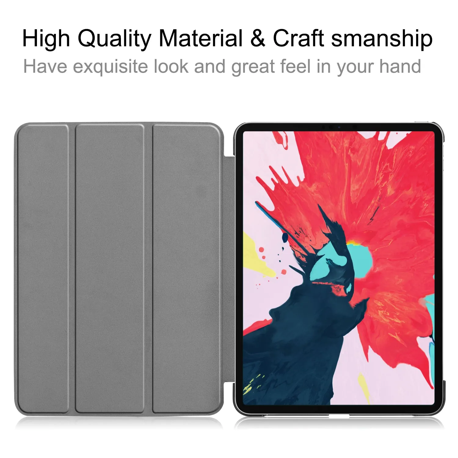 Tablet PC Protective Case Ultra-thin Smart Cover for iPad pro 11(2020) black