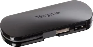 Targus 4-Port Mobile USB Hub, Black (ACH111US)