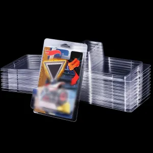 Tatuo 12 Pcs Protector Packs Compatible with Hot Wheels Model Car Clamshell Cases Plastic Car Display Protective Case Clear Die Cast Blister Pack Covers Storage(7.5 x 6 x 2 Inch,Classic Style)