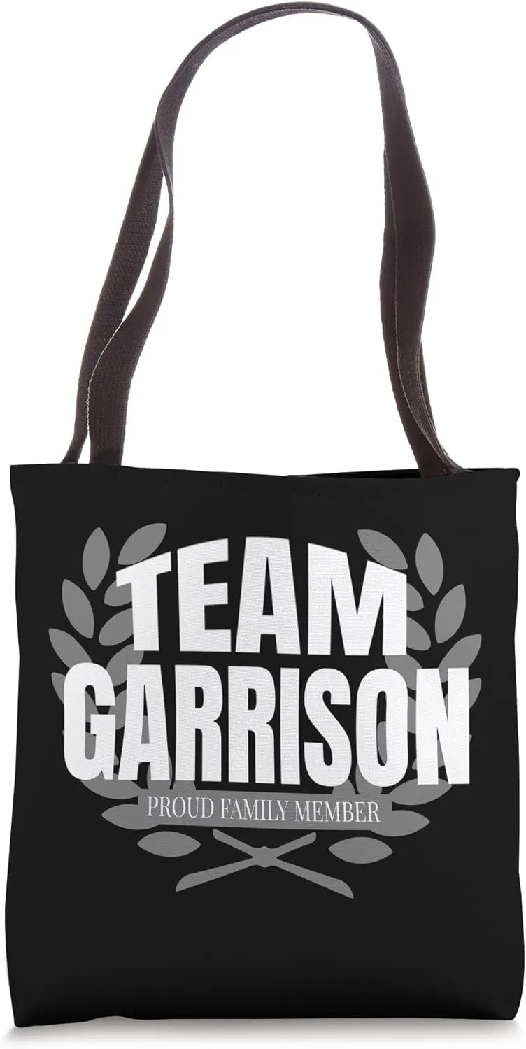 Team Garrison Proud Family Member Garrison Tote Bag