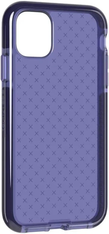 tech21 Evo Check for Apple iPhone 11 - Germ Fighting Antimicrobial Phone Case with 12 ft. Drop Protection Indigo