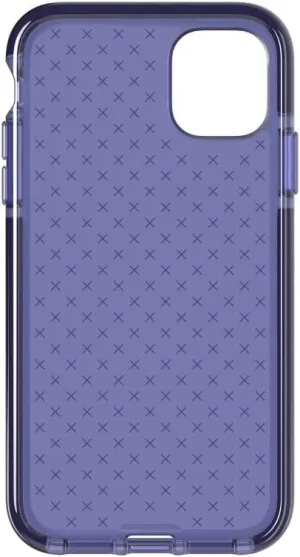 tech21 Evo Check for Apple iPhone 11 - Germ Fighting Antimicrobial Phone Case with 12 ft. Drop Protection Indigo