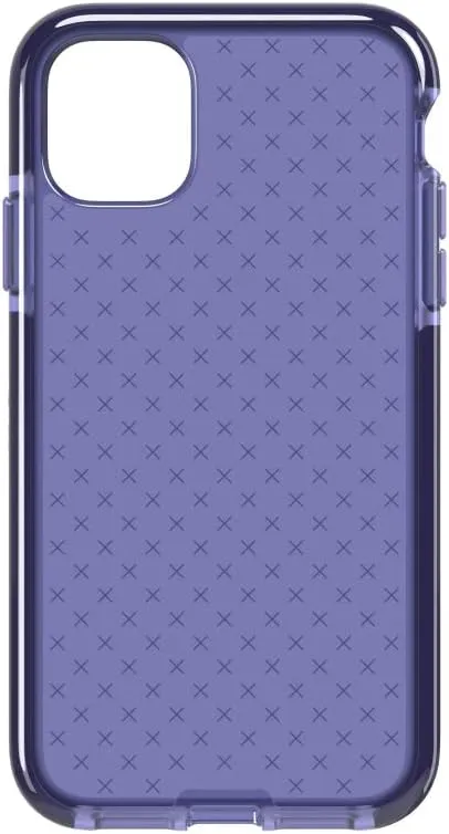 tech21 Evo Check for Apple iPhone 11 - Germ Fighting Antimicrobial Phone Case with 12 ft. Drop Protection Indigo