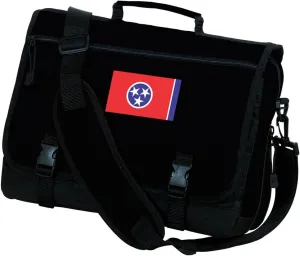 Tennessee Laptop Bag Tennessee Flag Computer Bag or Messenger Bag