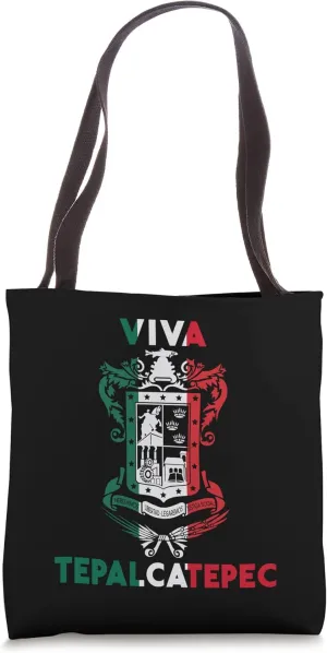 Tepalcatepec Michoacan Mexico Escudo Lema Arte Emblem Merch Tote Bag
