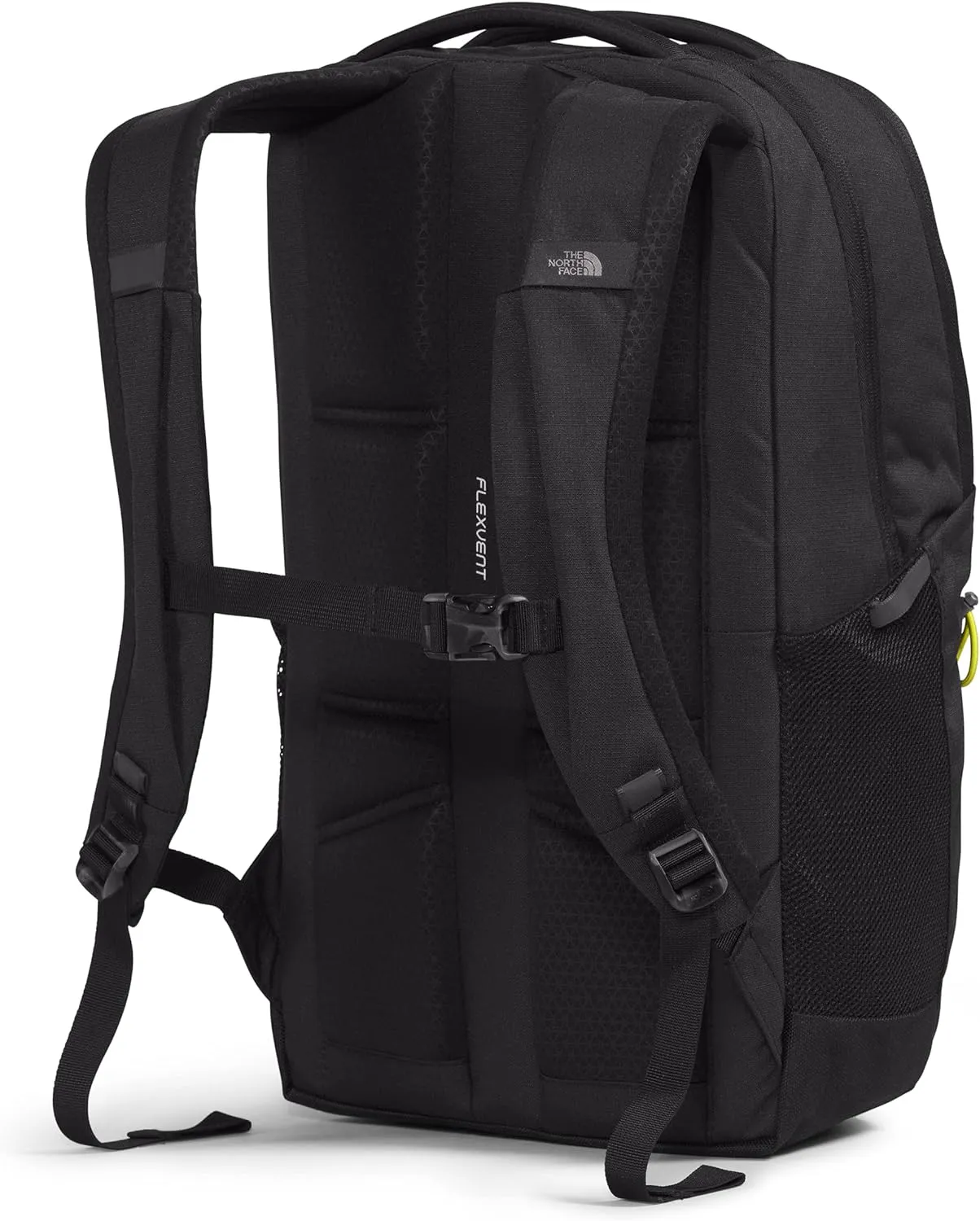 THE NORTH FACE Jester Everyday Laptop Backpack, TNF Black Light Heather/Sulphur Spring Green, One Size