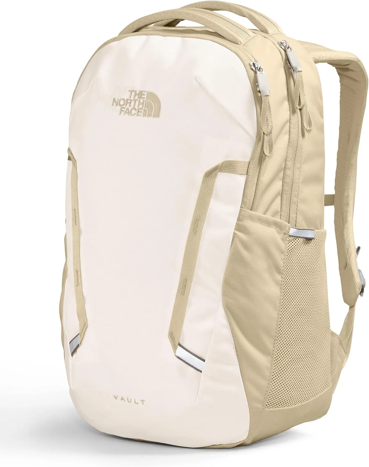 THE NORTH FACE Women's Vault Everyday Laptop Backpack, Gravel/Gardenia White, One Size