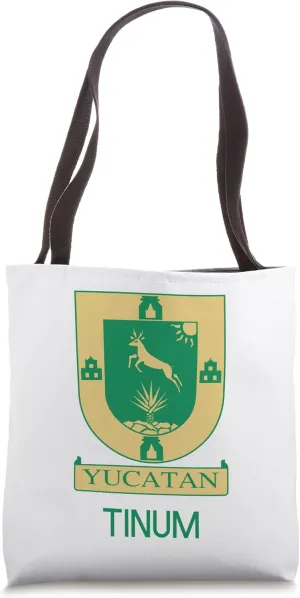 Tinum Yucatan Estado De Mexico Escudo Eagle Aguila Tote Bag
