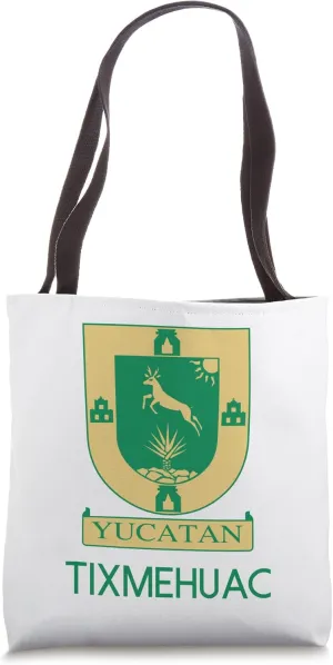 Tixmehuac Yucatan Estado De Mexico Escudo Eagle Aguila Tote Bag