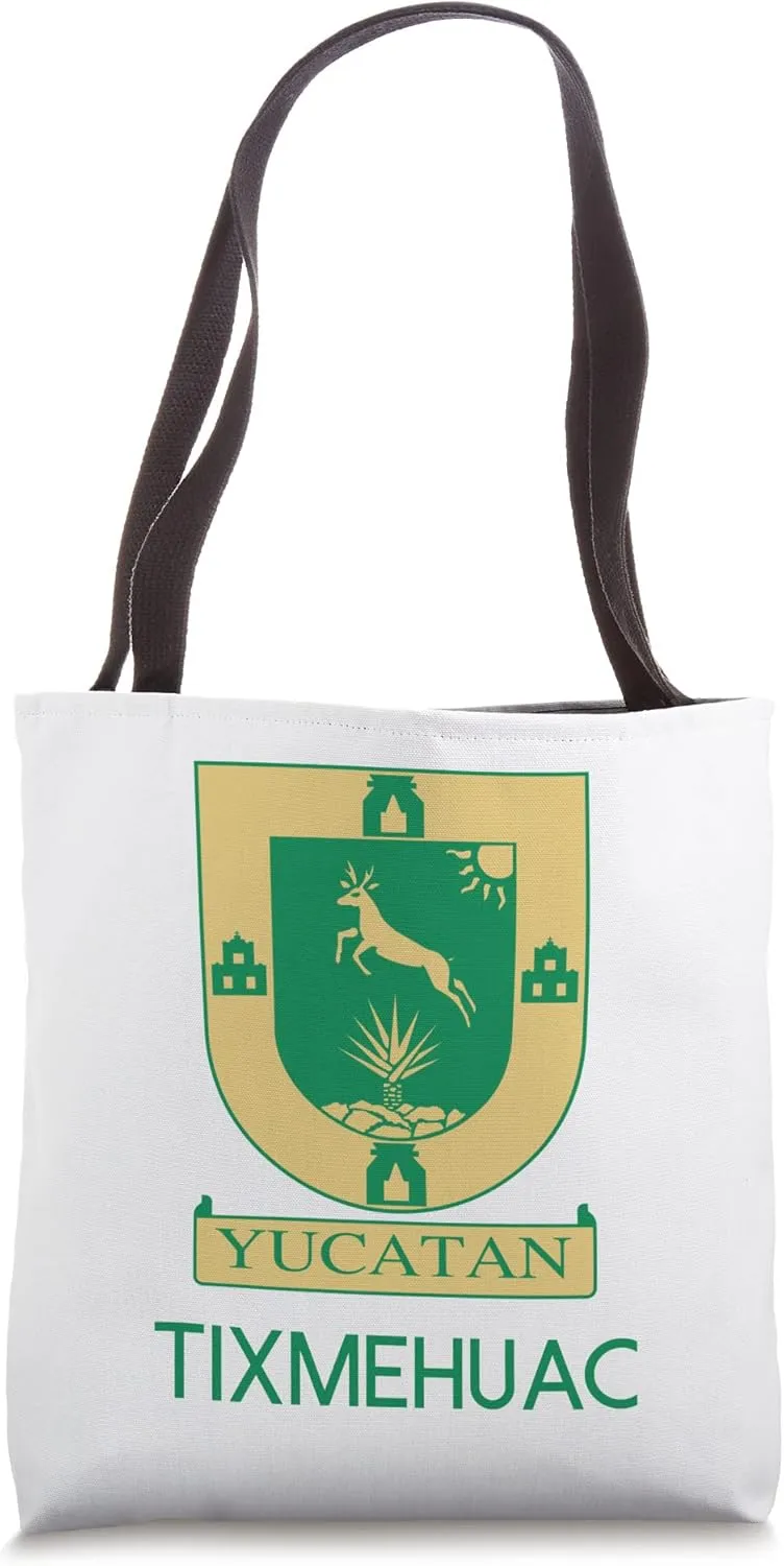 Tixmehuac Yucatan Estado De Mexico Escudo Eagle Aguila Tote Bag