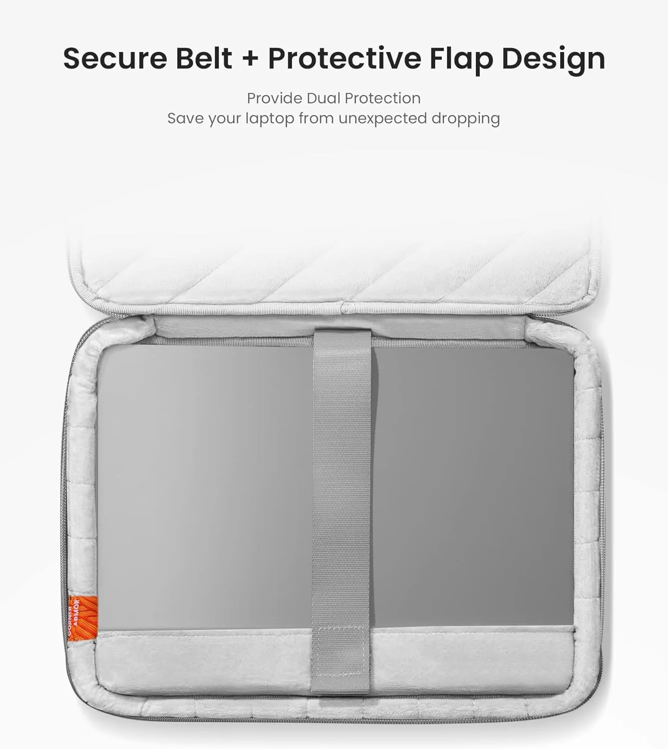 tomtoc 360 Protective Laptop Case Sleeve Compatible with 15-inch MacBook Air M4/A3241 2025, M3/A3114, M2/A2941, 15-inch Surface Laptop 7(Copilot  PC) 6/5/4/3, Dell XPS 15 Plus, Water-Resistant Bag