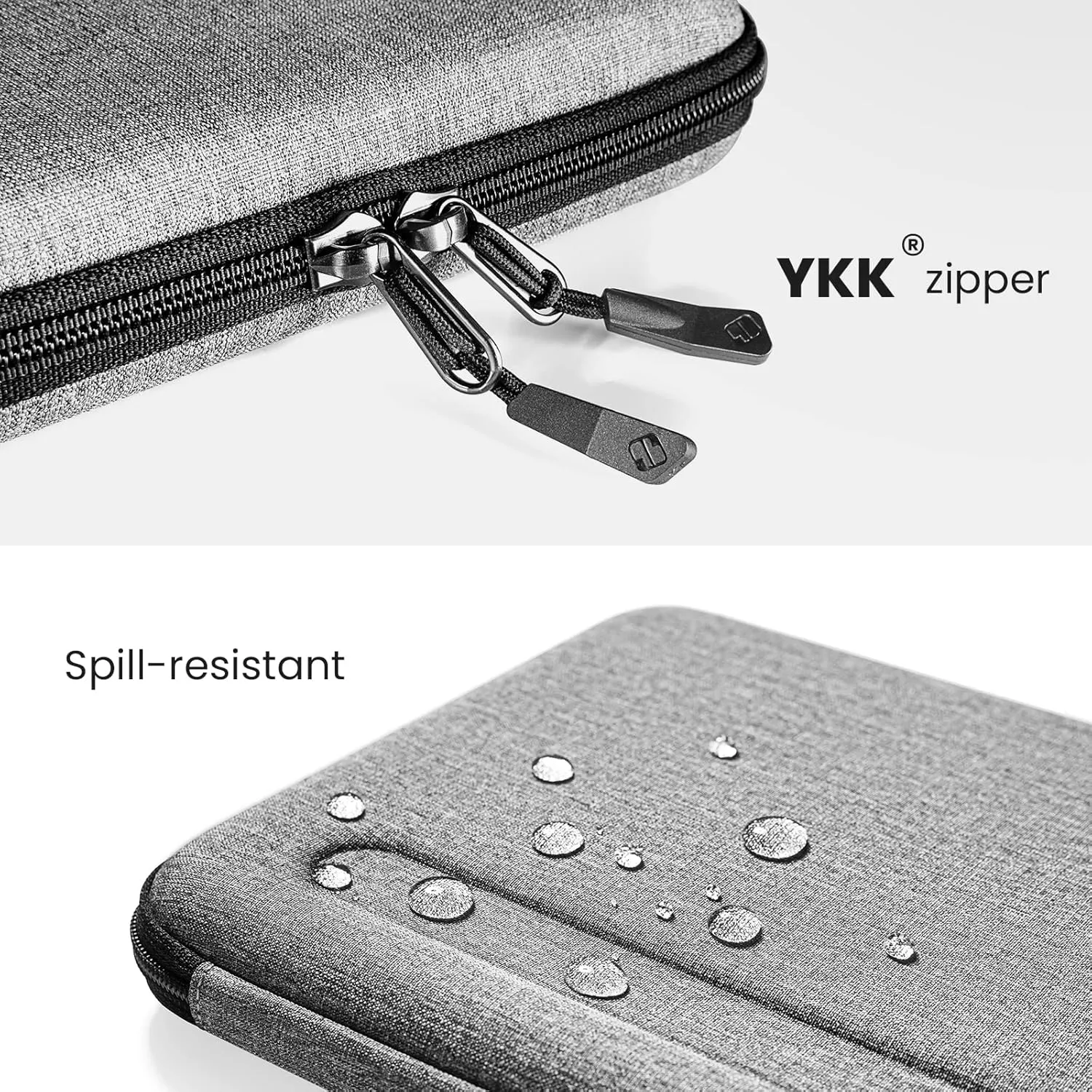 Tomtoc Hardshell Laptop Shoulder Bag for 16-inch MacBook Pro/Air, Organized Protective Hard Case with Tablet Pocket for Up to 13 Inch iPad Pro