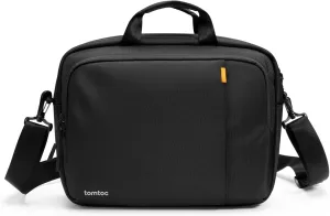 tomtoc Multi-functional Laptop Briefcase Business Shoulder Bag Fits 13-14 Inch MacBook Air/Pro, 13.5-14.4 Surface Laptop Studio, Lenovo ThinkPad/Dell Inspiron/ASUS ZenBook/Acer Aspire 14 Inch Computer
