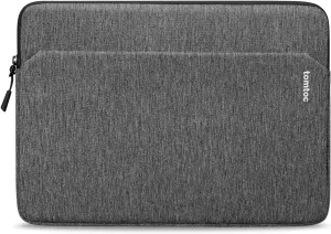 tomtoc Slim Laptop Sleeve for 15-inch 2025 New MacBook Air M4/A3241, M3/A3114, M2/A2941, 15 Inch Microsoft Surface Laptop AI PC/6/5, Dell XPS 15 Plus, Recycled Water-Resistant Protective Case Bag