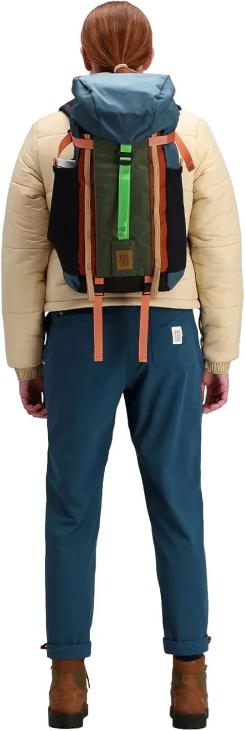 Topo Designs Mountain Pack - Pond Blue/olive - 16 L