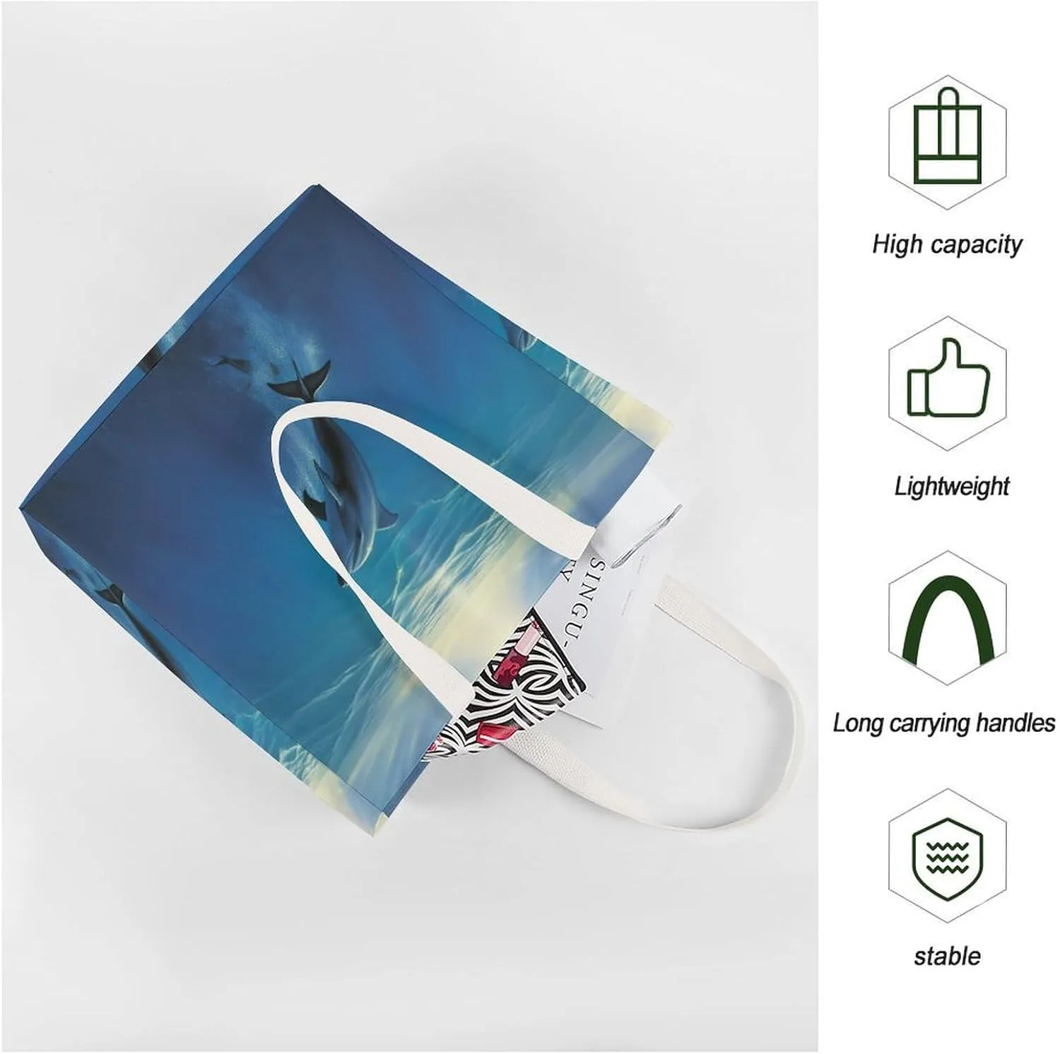 Tote Bag Laptop Handbag Farm Sunflower Grocery Bag Canvas Shoulder Bag Crossbody Bag for Travel