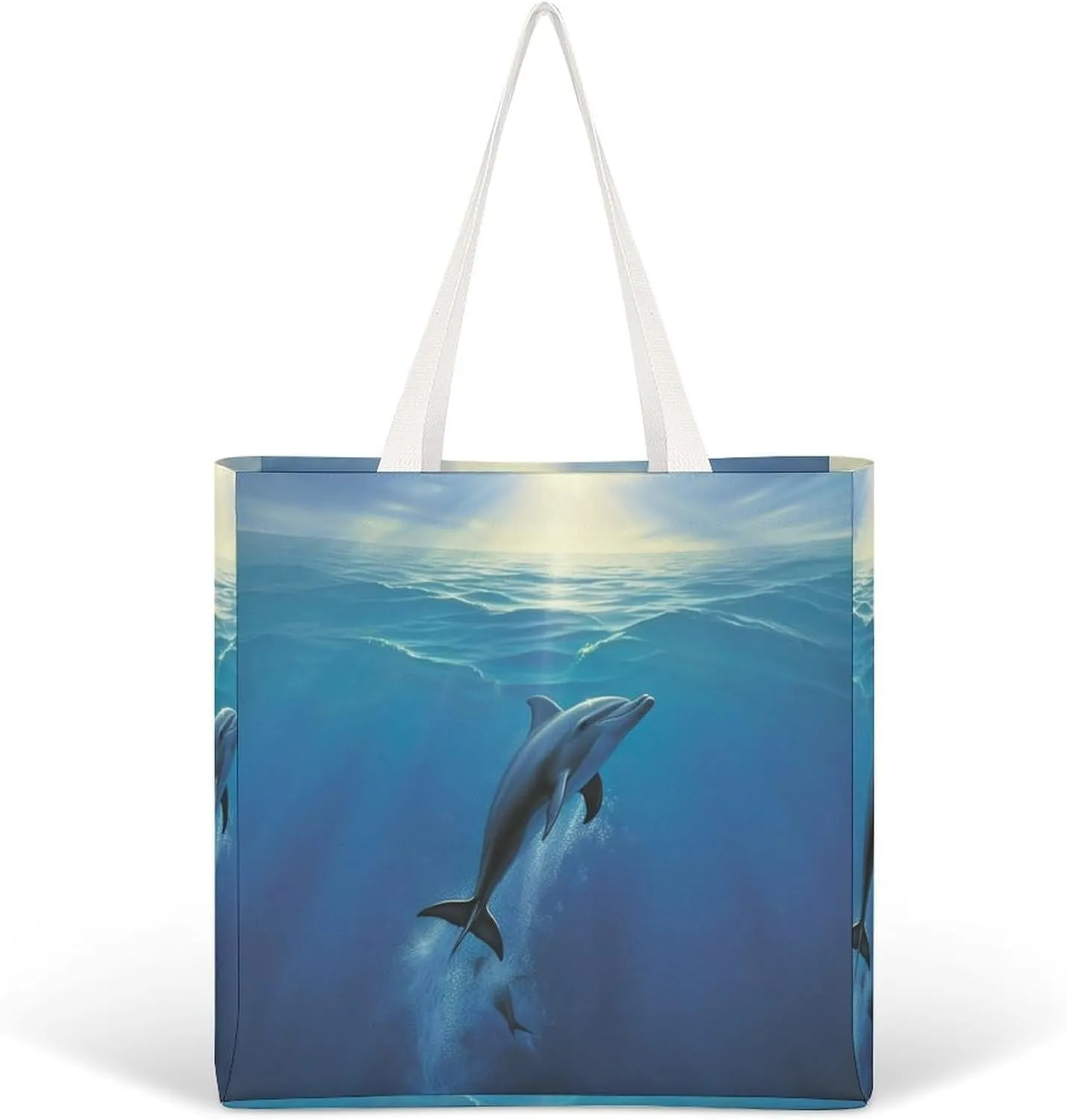 Tote Bag Laptop Handbag Farm Sunflower Grocery Bag Canvas Shoulder Bag Crossbody Bag for Travel