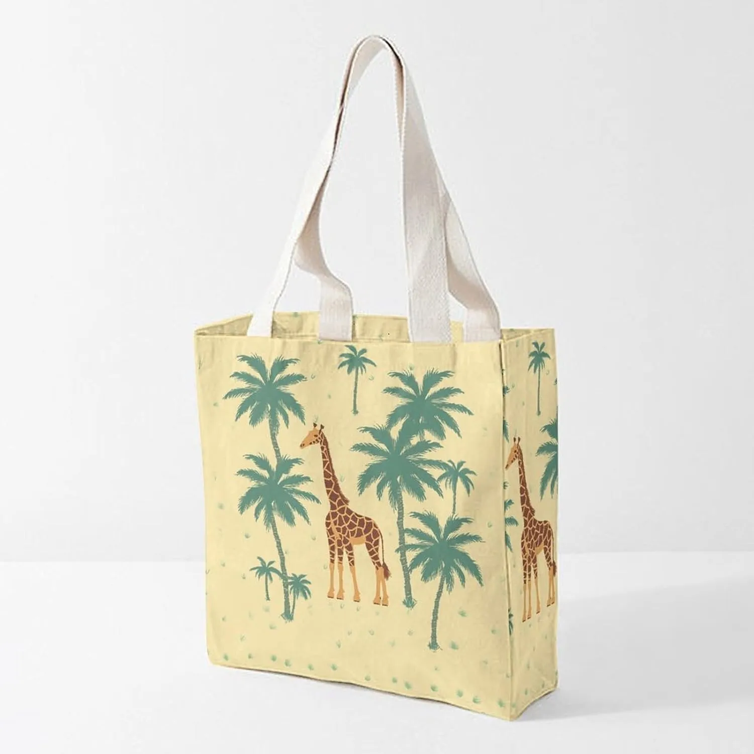 Tote Bag Laptop Handbag Glowing Zebra Grocery Bag Canvas Shoulder Bag Crossbody Bag for Travel
