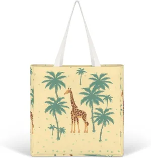 Tote Bag Laptop Handbag Glowing Zebra Grocery Bag Canvas Shoulder Bag Crossbody Bag for Travel