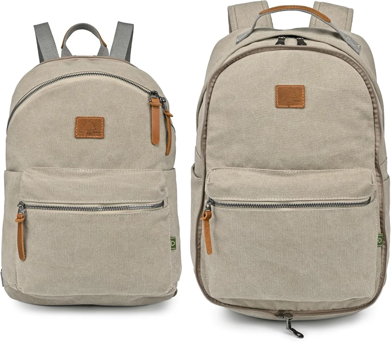 Trail and Tree Double Backpack (Grey)
