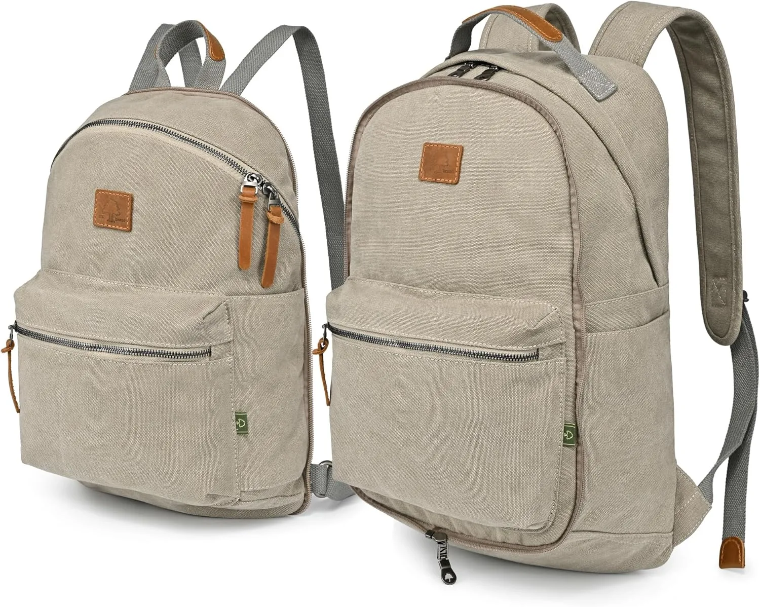 Trail and Tree Double Backpack (Grey)