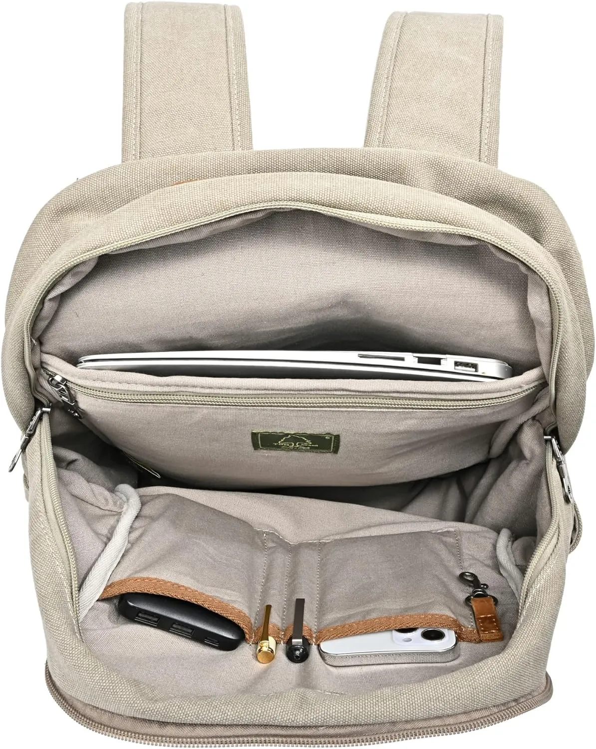 Trail and Tree Double Backpack (Grey)
