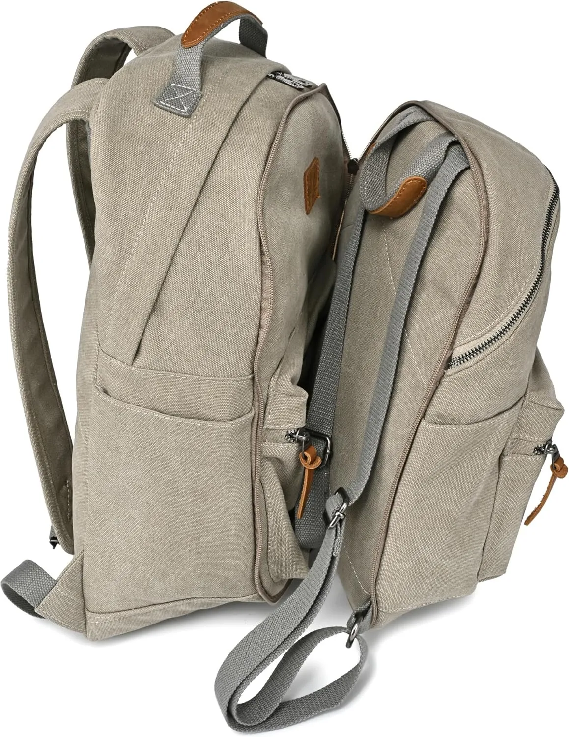 Trail and Tree Double Backpack (Grey)