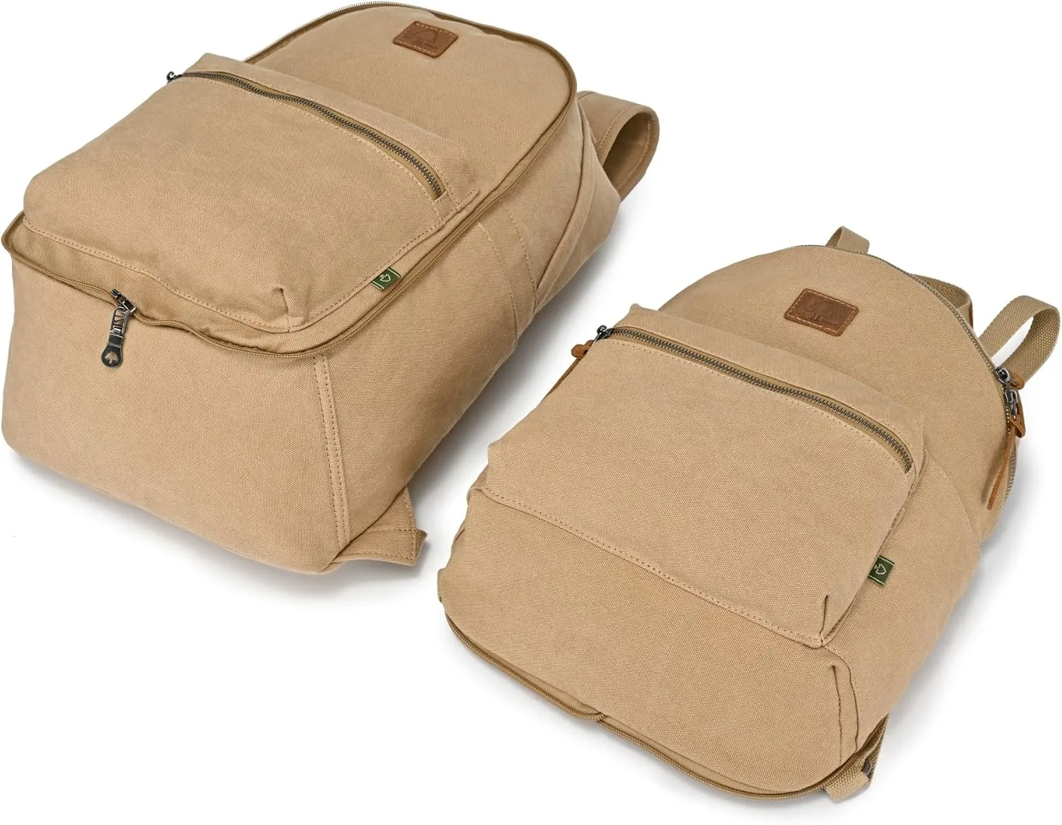 Trail and Tree Double Backpack (Khaki)