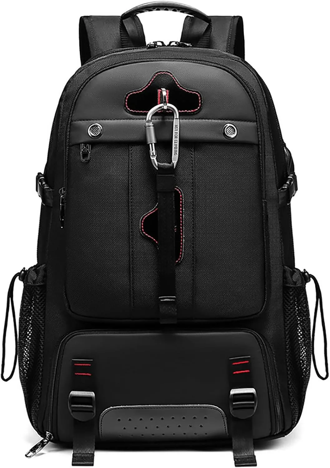 Travel Backpack, Extra Large Backpack for Men, Expandable Backpack with USB Port Anti-Theft Business Work Bag (50L, Black)