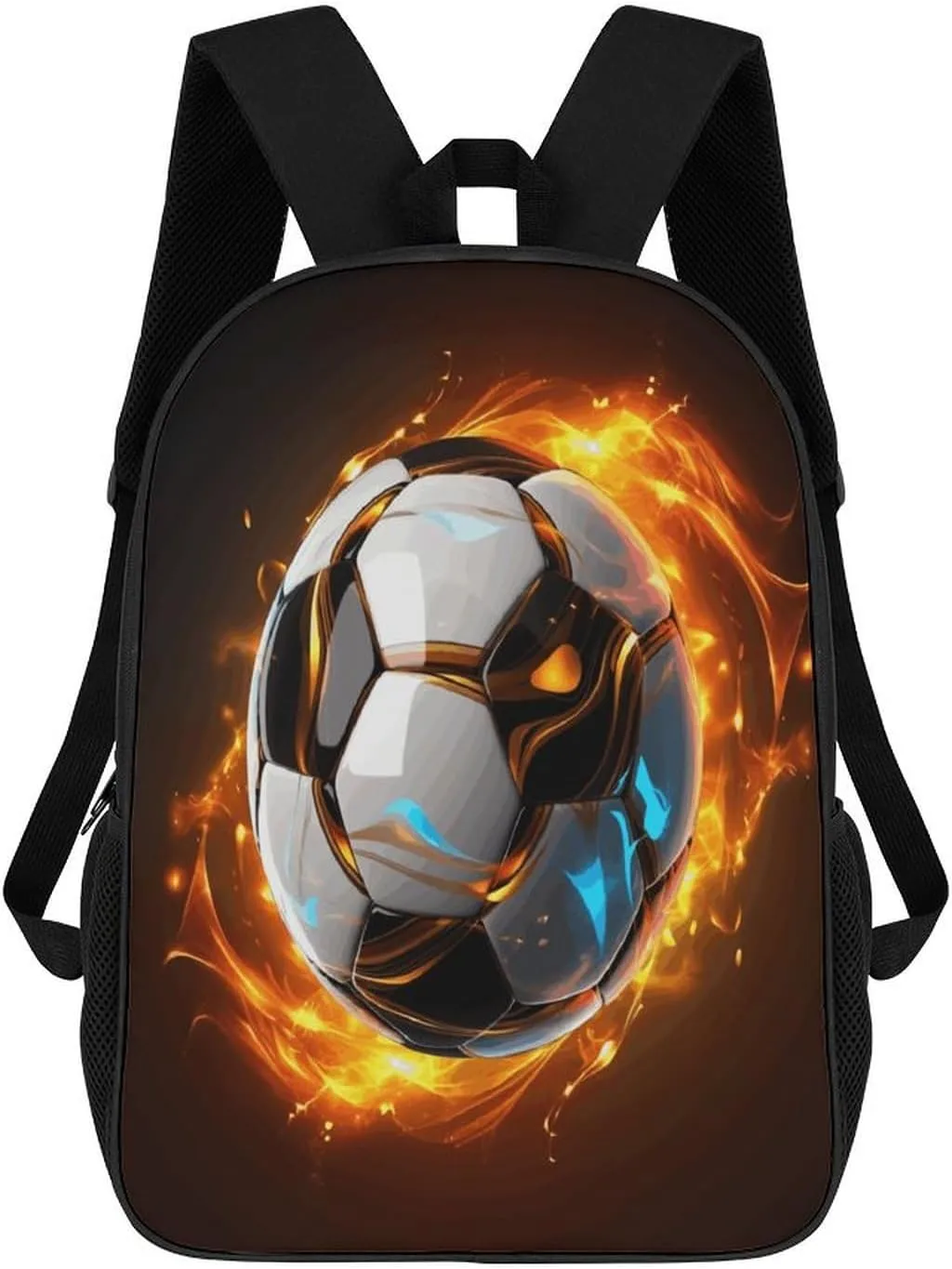 Travel Laptop Backpack Slim Durable Lightweight Back Pack Cute Cool Soccer Ball Small Backpack For Women Men