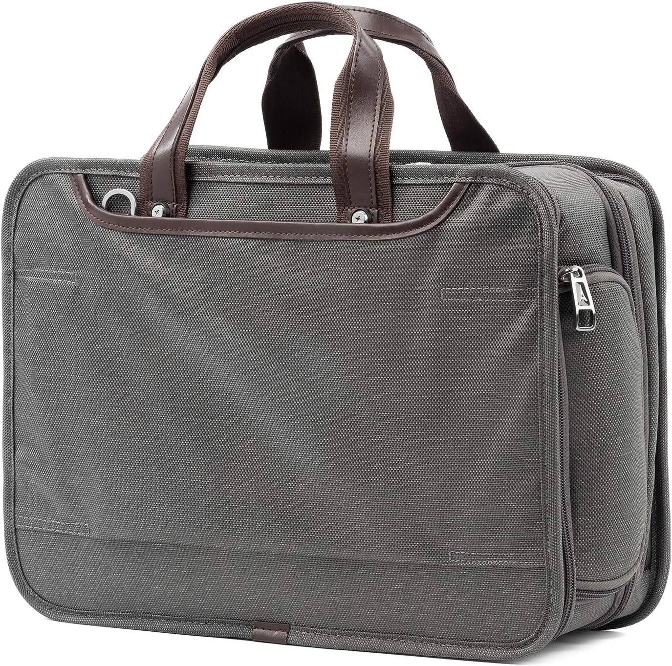 Travelpro Platinum Elite Expandable Business Laptop Briefcase, Fits up to 15.6 Laptop, Work School Travel, Men and Women