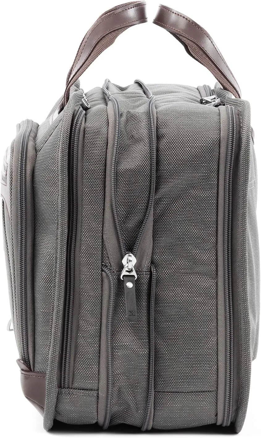 Travelpro Platinum Elite Expandable Business Laptop Briefcase, Fits up to 15.6 Laptop, Work School Travel, Men and Women