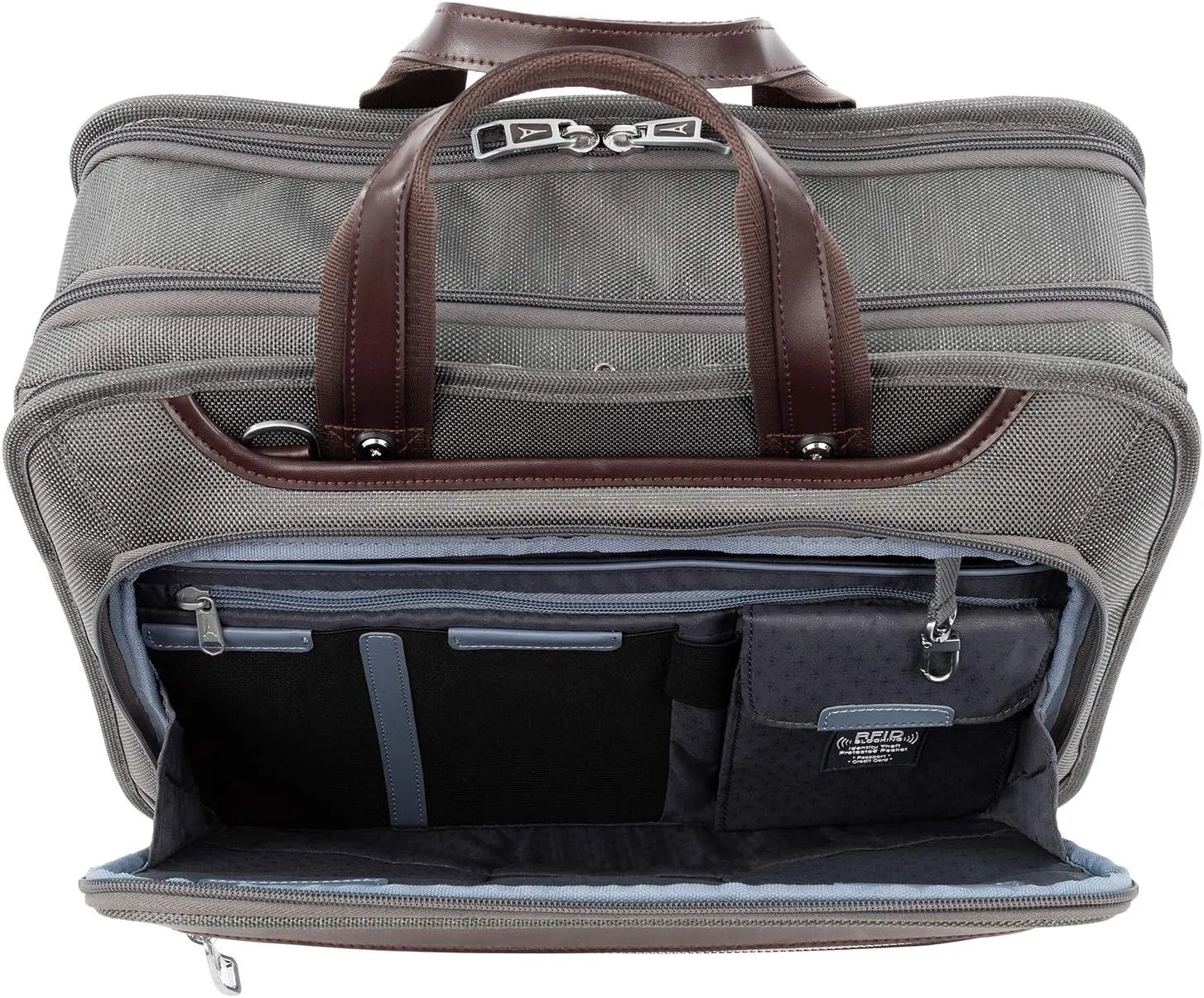 Travelpro Platinum Elite Expandable Business Laptop Briefcase, Fits up to 15.6 Laptop, Work School Travel, Men and Women
