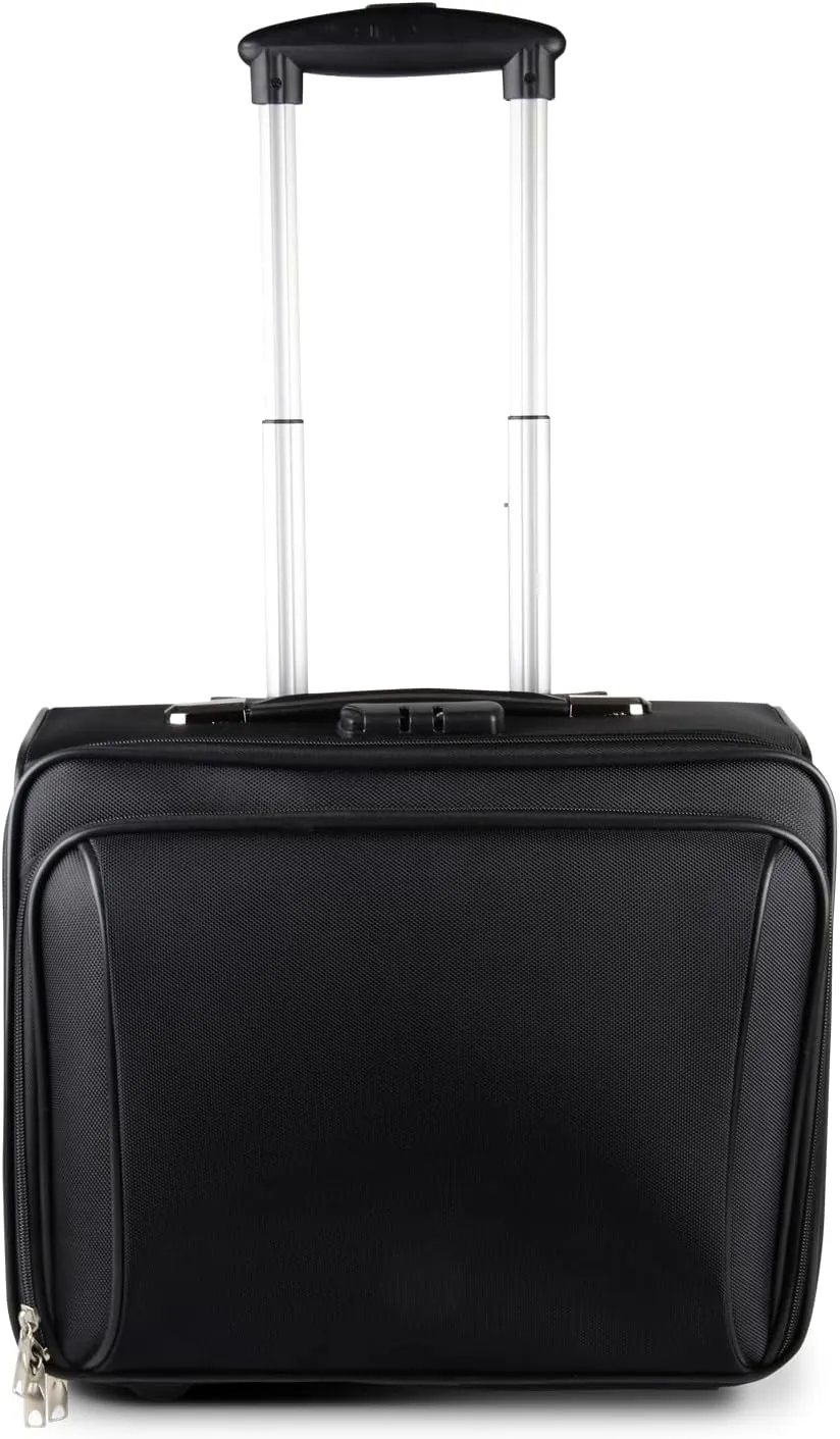 Travigo Premium Carry-On Wheeled Pilot Case Luggage with Telescopic Handle for Travel, Business Trips, Vacations - Expandable & Durable | TSA Approved with 2 Compartments and a Laptop Pocket